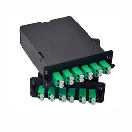 شراء يحتوي MPO / MTP كاسيت على موصل LC مزدوج للوحة Mpo Patch online manufacture
