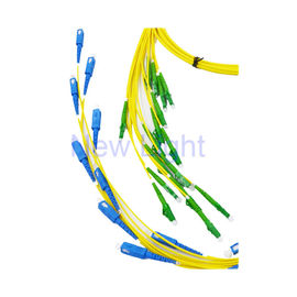شراء 9/125 الألياف البصرية التصحيح الحبل Uniboot دوبلكس وضع واحد الألياف المتانة جيدة online manufacture