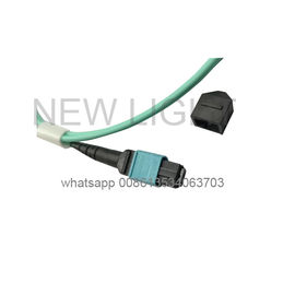 شراء MTP / MPO - LC دوبلكس 12 كور كابل الألياف البصرية المتعدد OM3 / OM4 online manufacture