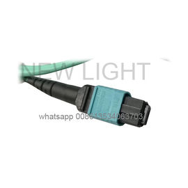 شراء MTP - LC / UPC دوبلكس 12 ليف OM3 اندلاع كابل تسخير مع انخفاض خسارة الموصل online manufacture