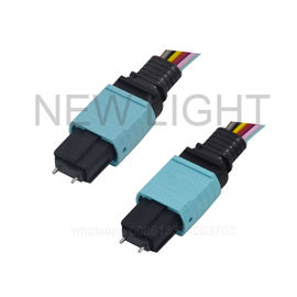 شراء MTP أنثى إلى LC 8-STRAND طريقة واحدة MPO إلى MPO كابل 50µM PLENUM online manufacture