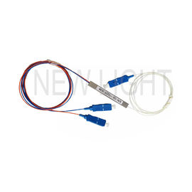 شراء FTTH 1x2 1x4 1x8 1x16 الألياف البصرية شعاع الفاصل SC UPC / APC موصل online manufacture