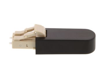 شراء LC PC Multimode 50/125 OM2 Fiber Optic Loopback Black Plastic Housing online manufacture