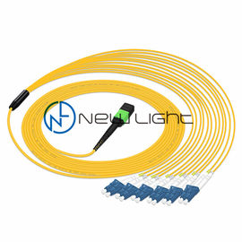 شراء MTP إلى LC Breakout G657A1 MPT MPO Patch Cord online manufacture