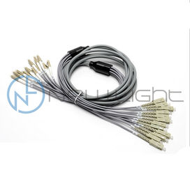شراء 12F مروحة خارج مدرعة SC Lc الألياف البصرية التصحيح الحبل online manufacture