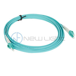 شراء محطة قاعدة Aqua 100G FTTH MM 50/125 OM4 LC LSZH سلك تصحيح مزدوج online manufacture