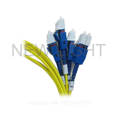 شراء سترة PVC 50 / 125um 3.0 مم ألياف اندلاع MPO كابل MMO online manufacture