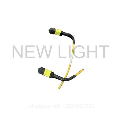 شراء 40G / 100G 1300nm MTP Fiber Jumper مع طول مخصص للكابلات المنظمة عالية السرعة online manufacture