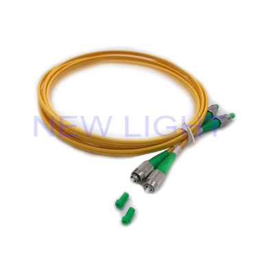 شراء LSZH 2.0 مم كابل الألياف الضوئية المزدوجة G657A1 SC / E2000 / FC / ST online manufacture