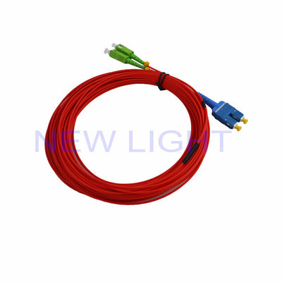 شراء LSZH 2.0mm SC Uniboot Multimode Fiber Optic Patch Cord مع طول قابل للتخصيص online manufacture