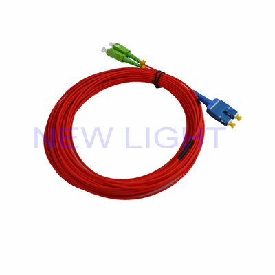 شراء بنفايات SC Uniboot Multimode Fiber Optic Patch Cord LSZH 2.0 Mm online manufacture