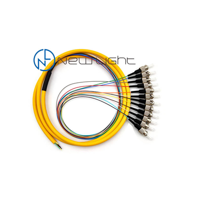 شراء LSZH 12 لون FC UPC / APC 1M رمز ألوان لسلك الألياف البصرية التصحيح online manufacture