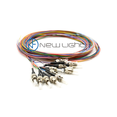 شراء 1M LSZH 0.9mm FC UPC / APC كابل الألياف البصرية 12 ستراند وضع واحد online manufacture