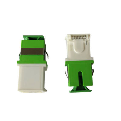 محول الألياف البصرية SC-SC مع غلاف سيراميك الزركونيا لعدد الألياف البسيط وطريقة تلميع UPC APC