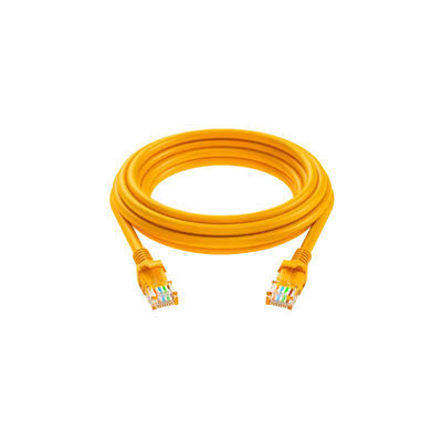 كابل شبكة Cat5e المصفوف بالذهب الحماية المزدوجة مع 100% اختبار الاستمرارية RJ45 كابل التصحيح