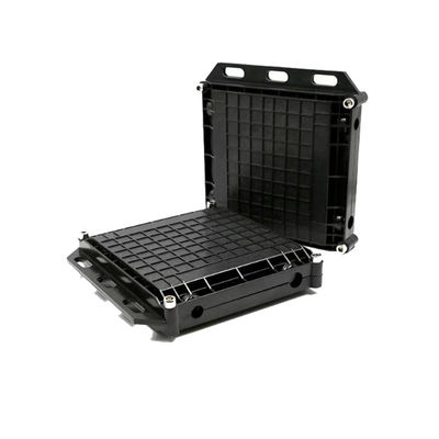 قفل لوحة الضغط الختم الألياف الضوئية إغلاق التواء ل 6-48 سعة النواة مع قطر كابل 8-20MM