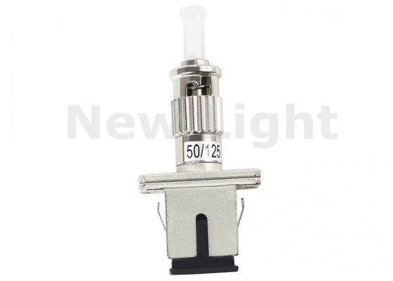 قابلية إعادة الاستخدام الجيدة محولات الألياف الضوئية ST-SC مع انخفاض خسارة الإدراج وارتباط فلانج عالية درجة الحرارة