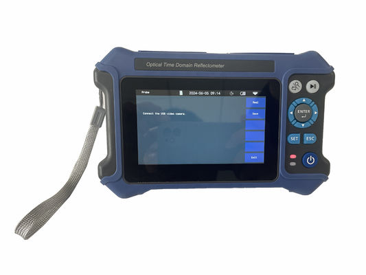 كماشة من الفولاذ عالي الكربون لأدوات الألياف الضوئية مع مسافة اختبار 5 متر - 80 كيلومترًا ومضادة للتآكل للتطبيقات العلوية