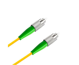 FC APC الأصفر الألياف البصرية التصحيح الحبل وضع واحد Simplex 3.0 كابل Simplex الأساسية