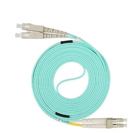 LC - SC Fiber Patch Cables Multi Mode 10 Meter LSZH Jacket 50/125 Um