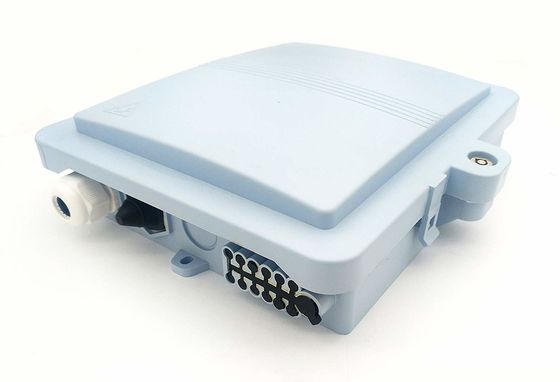 صندوق إنهاء الألياف الصلبة المقاومة للماء IP67 مع 1 X 16 SC / UPC Splitter ومادة PC لشبكات FTTH