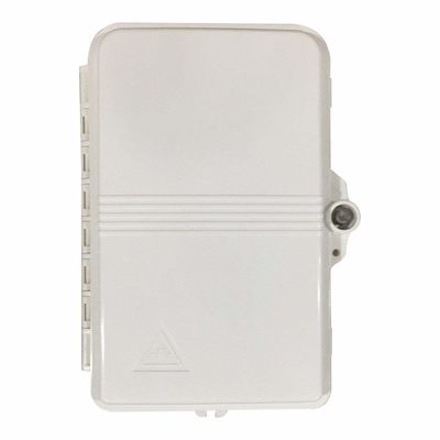 صندوق إنهاء الألياف الضوئية ABS مع محول SC 8 نواة ومستوى حماية IP-66 لشبكات FTTH