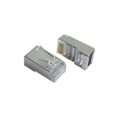 موصلات RJ45 معيارية من النوع CAT6 بكميات كبيرة، 8P8C، مع نقاط تلامس مطلية بالذهب، وأغطية حماية، وأكثر من 1000 دورة تزاوج