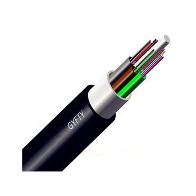 GYFTY FRP 12 Core Single Mode Fiber Optic Cable للأنابيب تحت الأرض مع مواصفات G652D/G657A1/G657A2