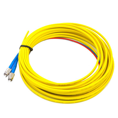 ST Fiber Optic Pigtail 2.0mm Duplex PC Polishing Single Mode كابلات الألياف البصرية