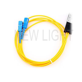 PLC1x2 1x4 1x8 1x16 1x32 وضع واحد من الألياف البصرية الفاصل انخفاض خسارة الإدراج