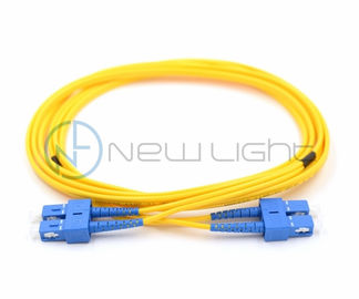 نقل لمسافات طويلة الإنترنت CATV دوبلكس 40G SC ​​الحبل UPC التصحيح