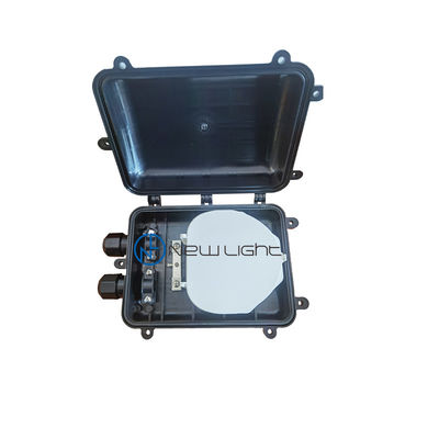 صندوق وصلة ألياف ضوئية بسعة 48 نوى من مادة ABS+PC بتصنيف IP68 للتركيب الأفقي